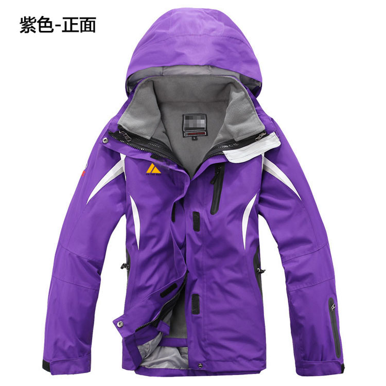 CFY008 在路上女款户外防风防水冲锋衣